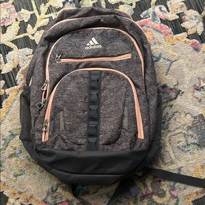 Adidas grey and Peach woman’s Backpack